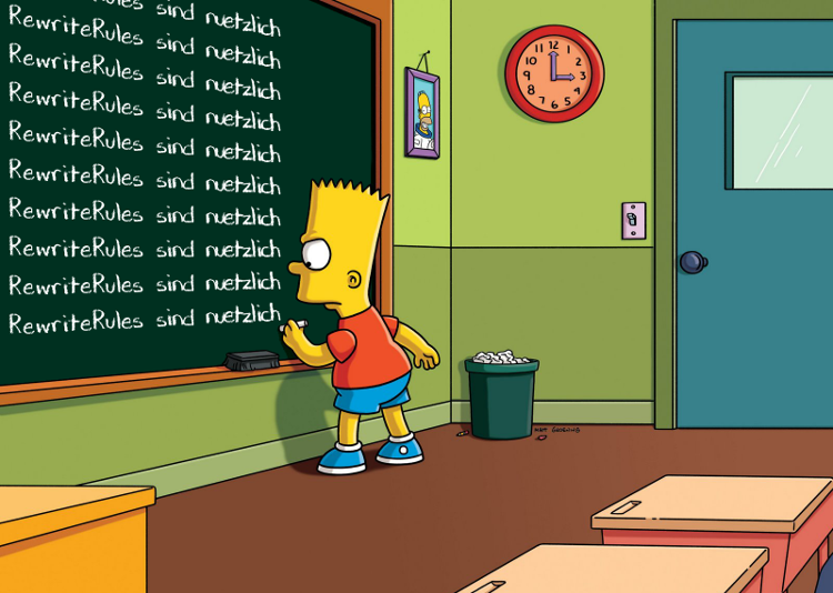 RewriteRules sind nuetzlich